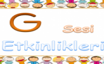 Dik Temel Harfler ”g” Sesi Açık Heceleri